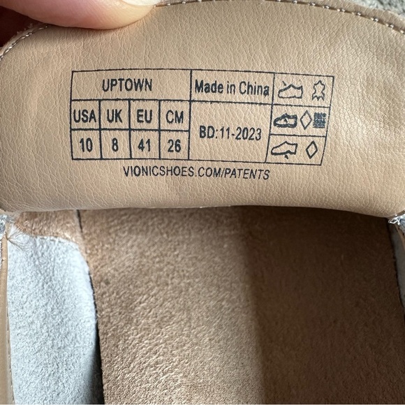 Vionic Women's Uptown Slip On Penny
Loafer Powder Blue Genuine Suede Size 10 - Picture 7 of 7